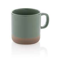 Керамическая кружка, глазурованная, 360 мл