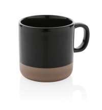 Керамическая кружка, глазурованная, 360 мл