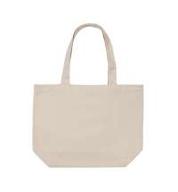 Сумка-шоппер Impact из переработанного неокрашенного канваса AWARE™ с карманом, 240 г/м²