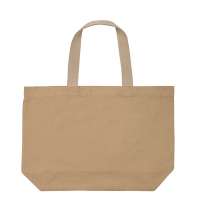 Большая сумка-шоппер Impact из переработанного неокрашенного канваса AWARE&trade;, 240 г/м&sup2;