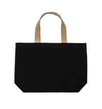 Большая сумка-шоппер Impact из переработанного неокрашенного канваса AWARE™, 240 г/м²