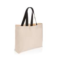 Большая сумка-шоппер Impact из переработанного неокрашенного канваса AWARE™, 240 г/м²