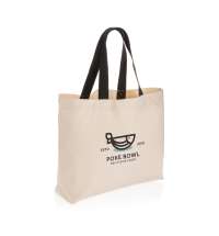 Большая сумка-шоппер Impact из переработанного неокрашенного канваса AWARE™, 240 г/м²