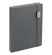 Ежедневник New Factor Metal, серый