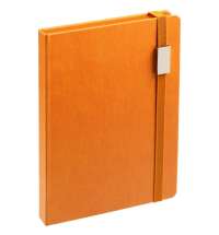 Ежедневник New Factor Metal, оранжевый