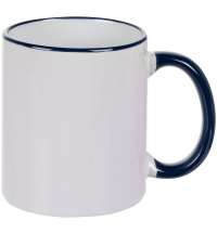 Кружка Rimo для сублимационной печати, темно-синяя