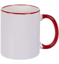Кружка Rimo для сублимационной печати, красная