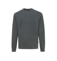 Свитшот Iqoniq Denali из переработанного неокрашенного хлопка, унисекс, 340 г/м²