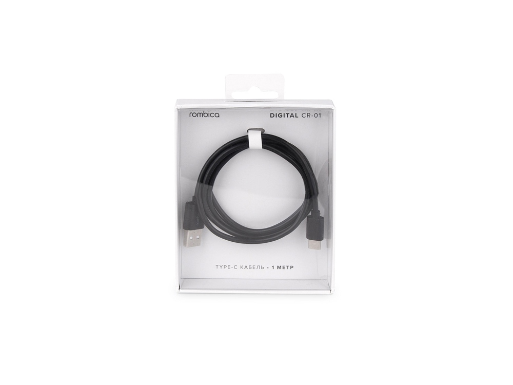 Кабель USB-A - USB-C &laquo;DIGITAL CR-01&raquo;, QC/PD, 1 м
