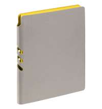 Ежедневник Flexpen, недатированный, серебристо-желтый