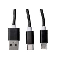 Кабель для зарядки 3-в-1 «Tres»