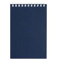 Блокнот Dali Mini в клетку, синий