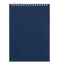 Блокнот Dali в клетку, синий