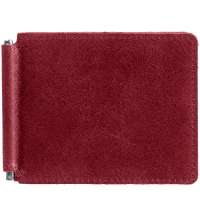 Зажим для купюр Apache, темно-красный