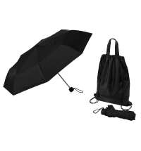 Зонт «Picau» из переработанного пластика в сумочке