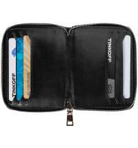 Картхолдер на молнии для 8 карт с RFID-защитой «Fabrizio»