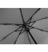 Зонт-автомат Reviver с куполом из переработанного пластика