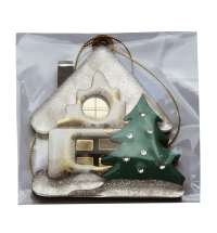 Ёлочная игрушка Домик