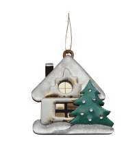 Ёлочная игрушка Домик