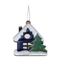 Ёлочная игрушка Домик