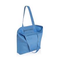 Сумка-шоппер Impact из переработанного канваса Aware™ с карманом, 240 г/м2