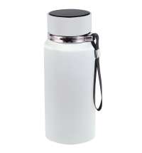 Термос Henzo с дисплеем и инфьюзером, светло-серый