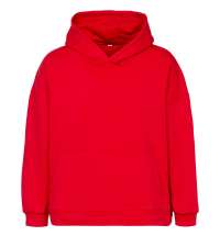 Худи оверсайз унисекс Outshine, красное