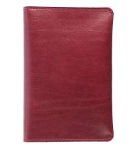 Обложка для паспорта Apache, темно-красная