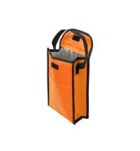 Сумка-холодильник Reviver на липучке из нетканого переработанного материала RPET