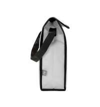 Сумка-холодильник Reviver на липучке из нетканого переработанного материала RPET