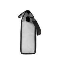 Сумка-холодильник Reviver на липучке из нетканого переработанного материала RPET