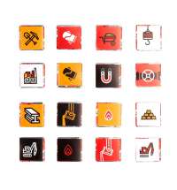 Набор c горьким шоколадом Industry, металлургия