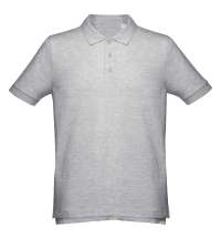 Рубашка поло мужская Adam, серый меланж