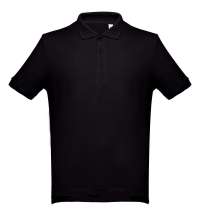 Рубашка поло мужская Adam, черная