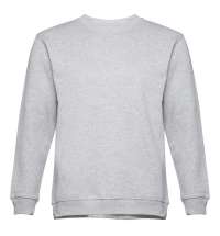 Свитшот унисекс Delta, серый меланж