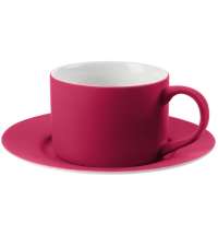 Чайная пара Best Morning, ярко-розовая (фуксия)