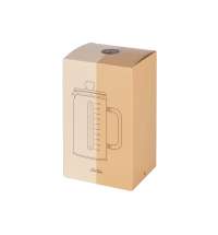 Френч-пресс в стальном корпусе и ручкой из бамбука «Coffee break»