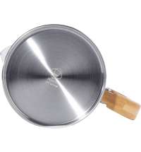 Френч-пресс в стальном корпусе и ручкой из бамбука «Coffee break»