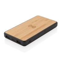 Внешний аккумулятор из переработанного пластика RCS с функцией беспроводной зарядки, 8000 мАч