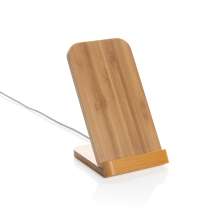 Док-станция Bamboo FSC® для беспроводной зарядки, 5 Вт