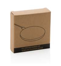 Круглая док-станция Bamboo FSC&reg; для беспроводной зарядки, 5 Вт