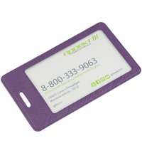 Чехол для пропуска Devon, фиолетовый