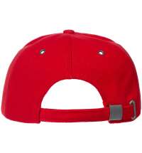Бейсболка Classic, красная с белым кантом