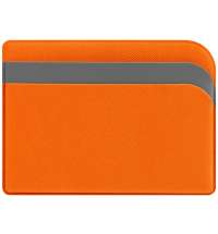 Чехол для карточек Dual, оранжевый