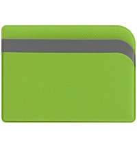 Чехол для карточек Dual, зеленый