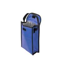 Сумка-холодильник Reviver на липучке из нетканого переработанного материала RPET