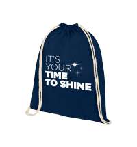 Рюкзак со шнурком «Tenes» из хлопка 140 г/м²