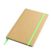 Блокнот Элвин в твёрдом переплёте, зеленый