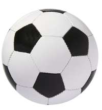 Мяч футбольный Street Hit, бело-черный