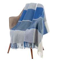 Плед Edinburgh, голубой